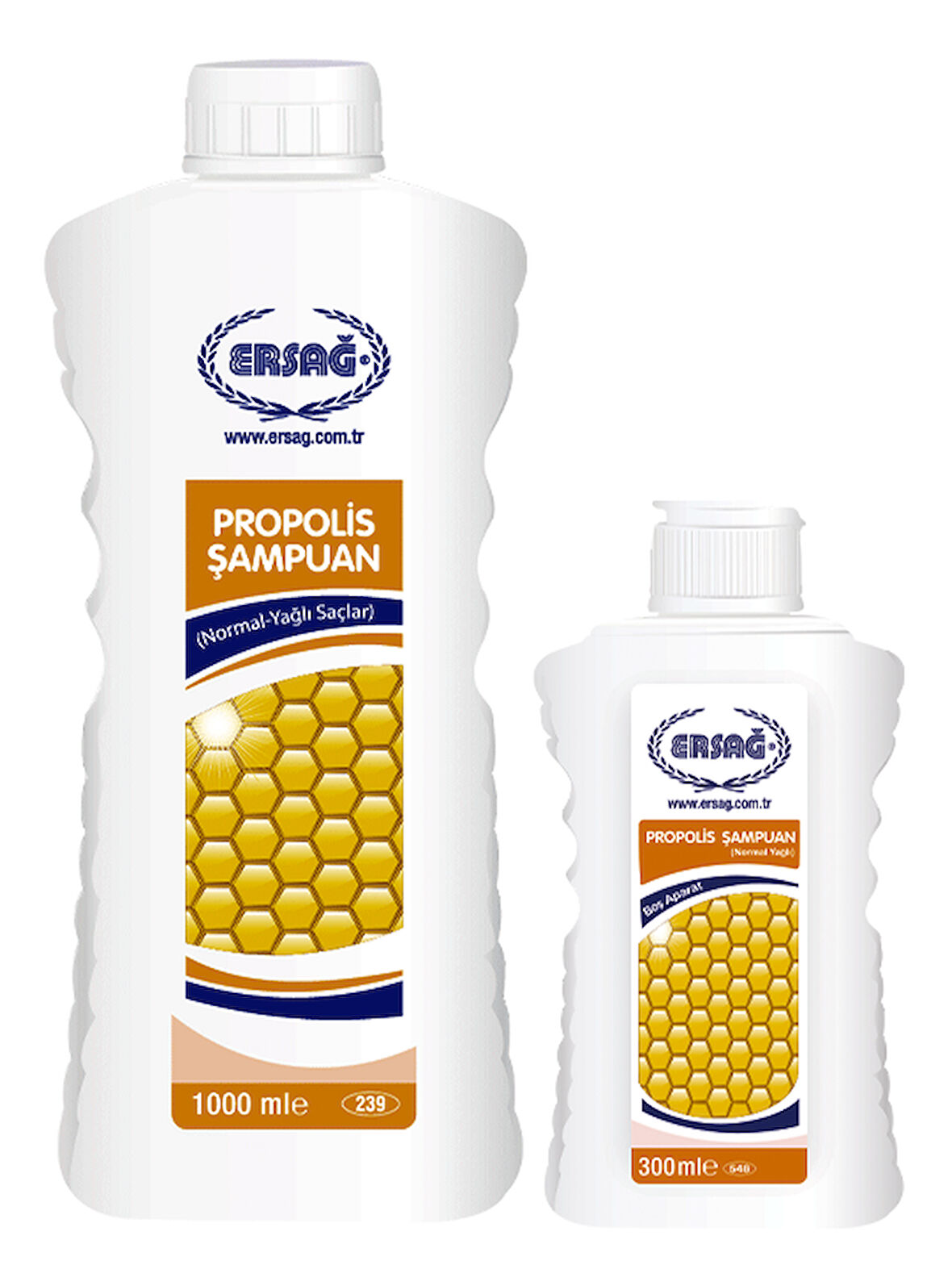 Ersağ Aparatlı Propolisli (Normal-Yağlı) Şampuan 1000 ml