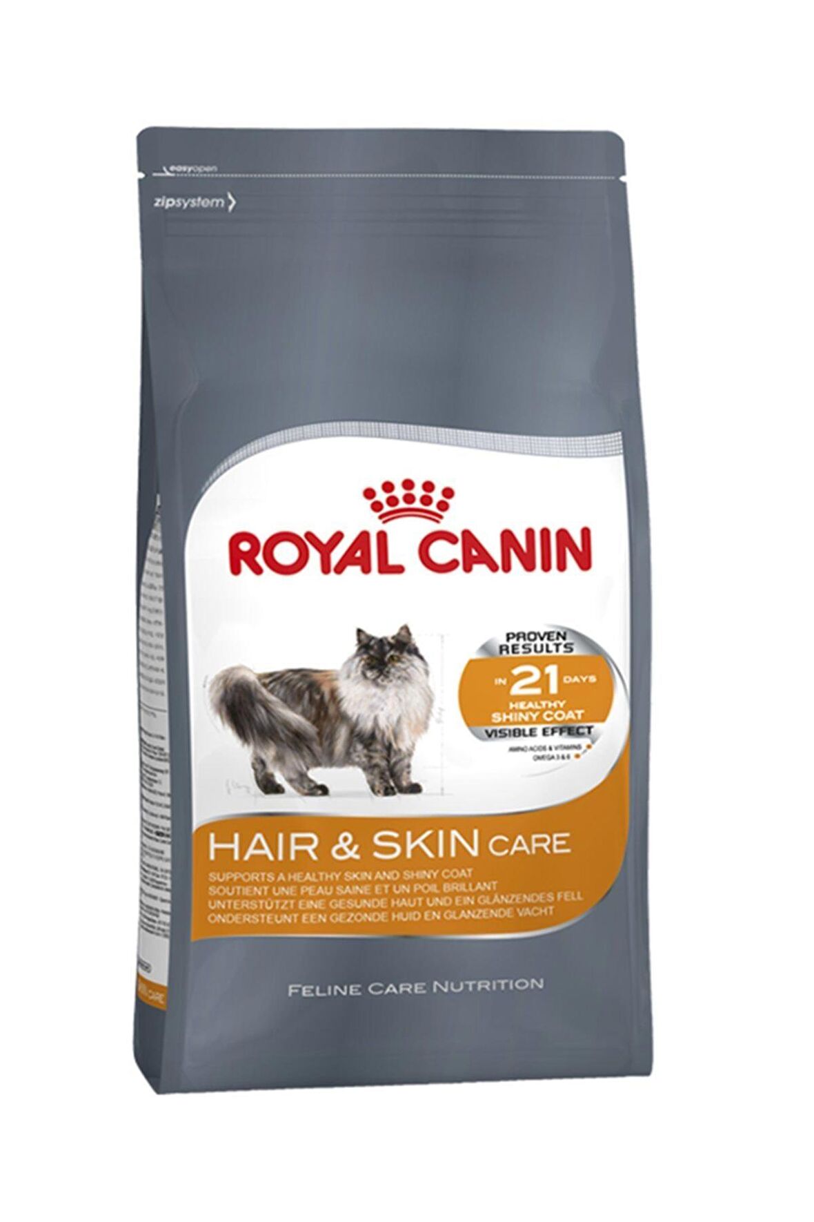 Hair - Skin Hassas Tüylü Kediler Için Mama 2 Kg