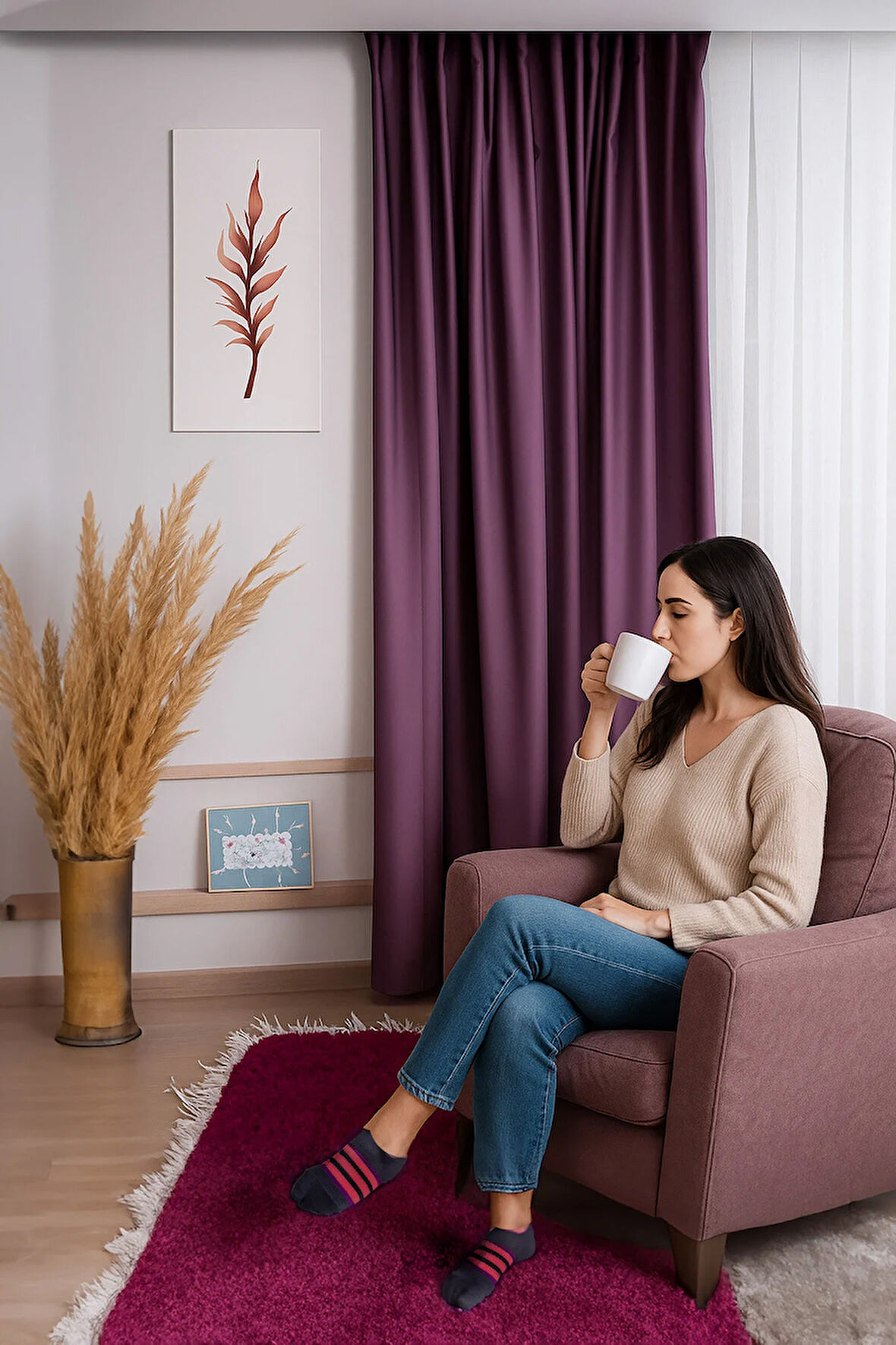 Blackout Işık Geçirmez Karartma Kalın Fon Perde Salon Yatak Odası Çocuk Odası