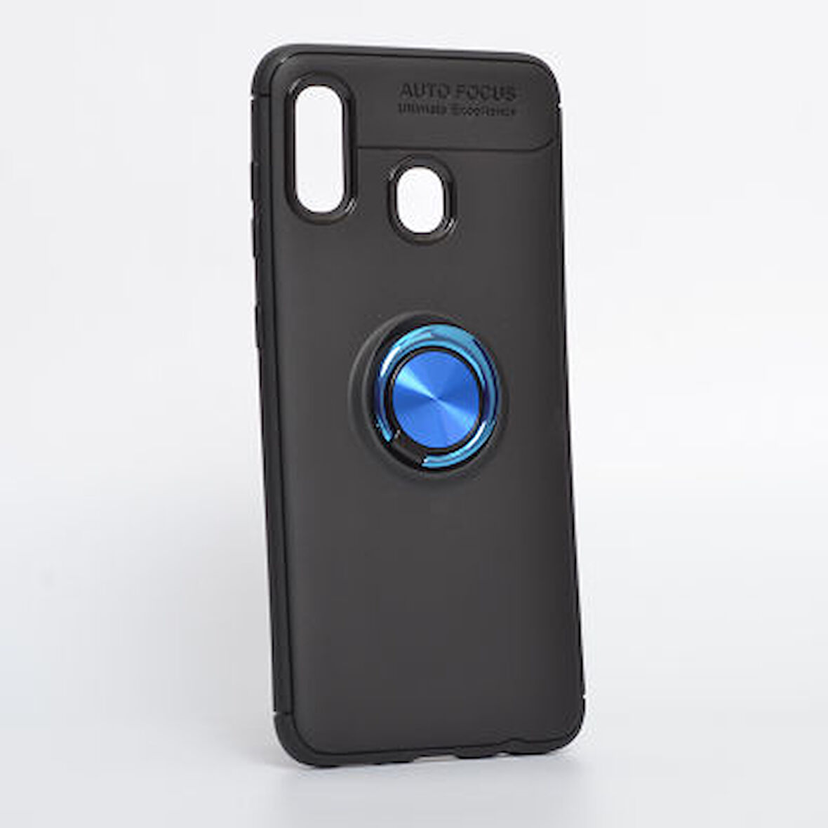 Samsung Galaxy A30 Kılıf Yüzüklü Şık Premium Silikon Kapak RCV/Ravel