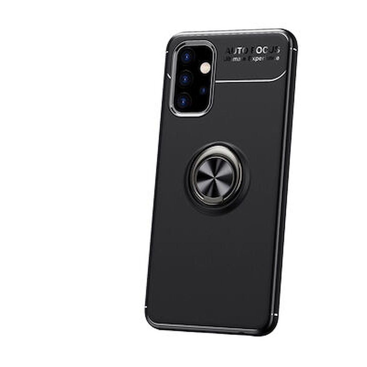 Samsung Galaxy A32 4G Kılıf Yüzüklü Şık Premium Silikon Kapak RCV/Ravel