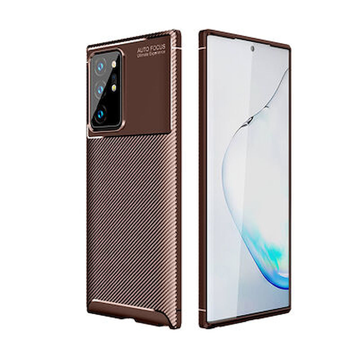 Samsung Galaxy Note 20 Ultra Kılıf El İzi Yapmayan Yüksek Kaliteli Silikondan Üretilmiş Premium Kapak RCV/Negro