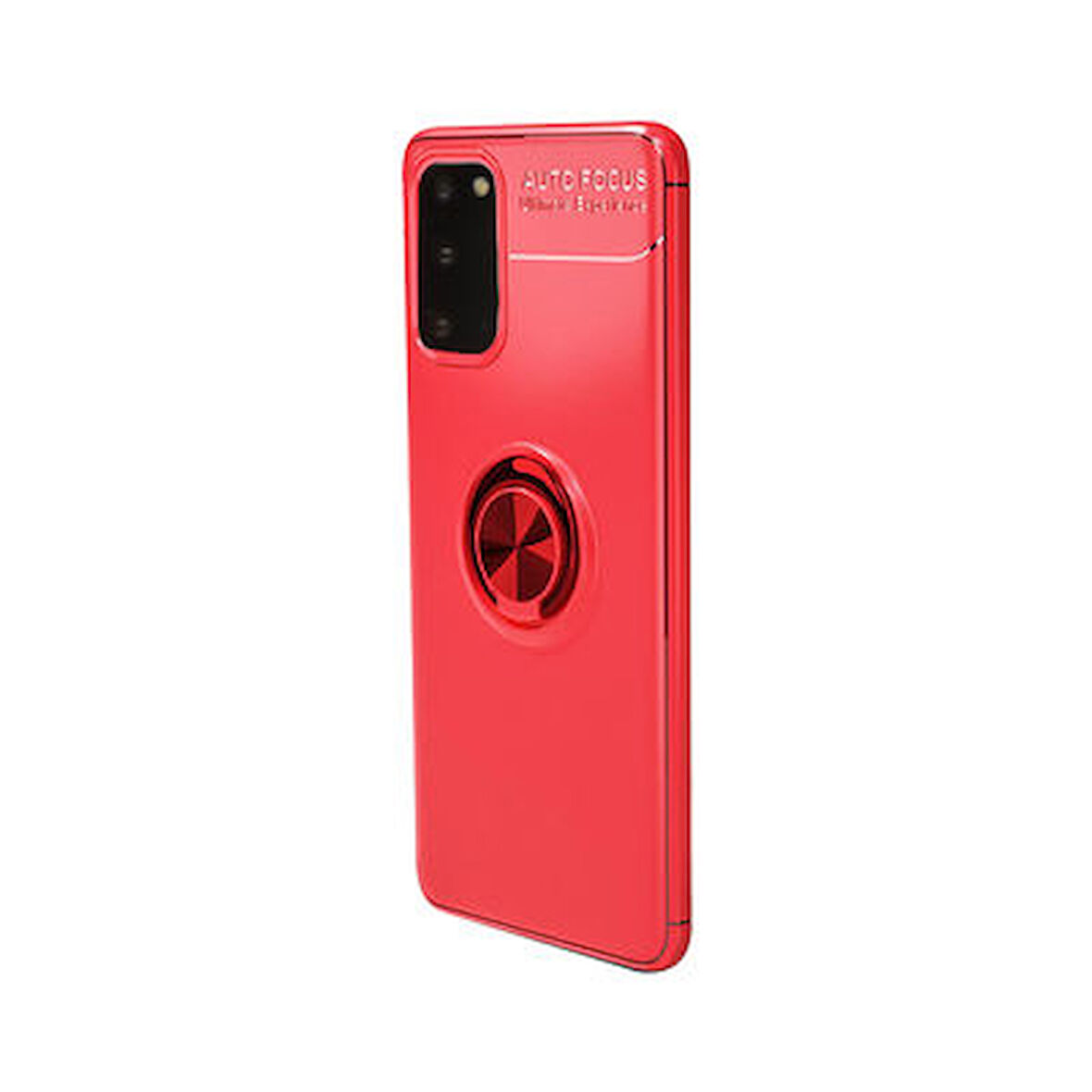 Samsung Galaxy S20 Kılıf Yüzüklü Şık Premium Silikon Kapak RCV/Ravel