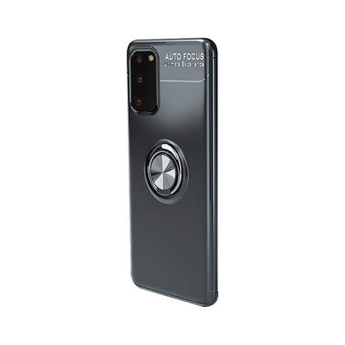 Samsung Galaxy S20 Kılıf Yüzüklü Şık Premium Silikon Kapak RCV/Ravel