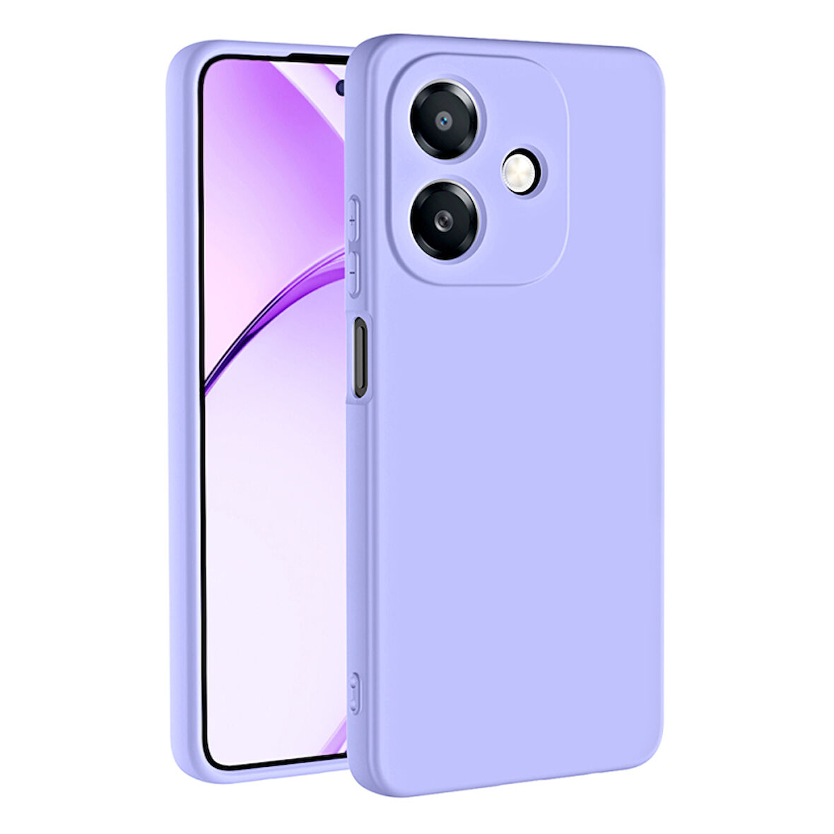 Oppo A3 Lansman Kılıf İçi Dolgulu Esnek Soft Yapılı Premium Silikon Kapak RCV/Mara