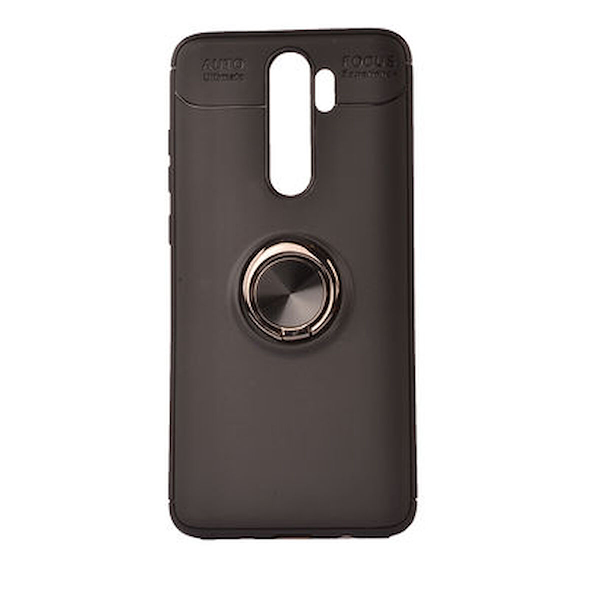 Redmi Note 8 Pro Kılıf Yüzüklü Şık Premium Silikon Kapak RCV/Ravel