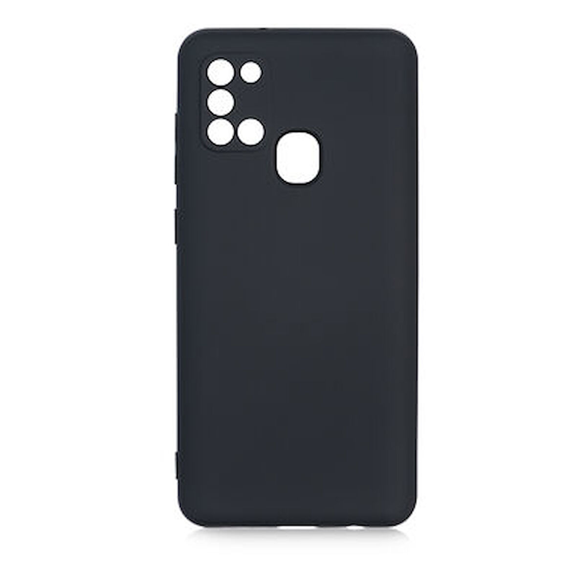 Samsung Galaxy A21S Kılıf Kılıf İçi Kadifeli Esnek Kadifon Lansman Premium Silikon Kılıf