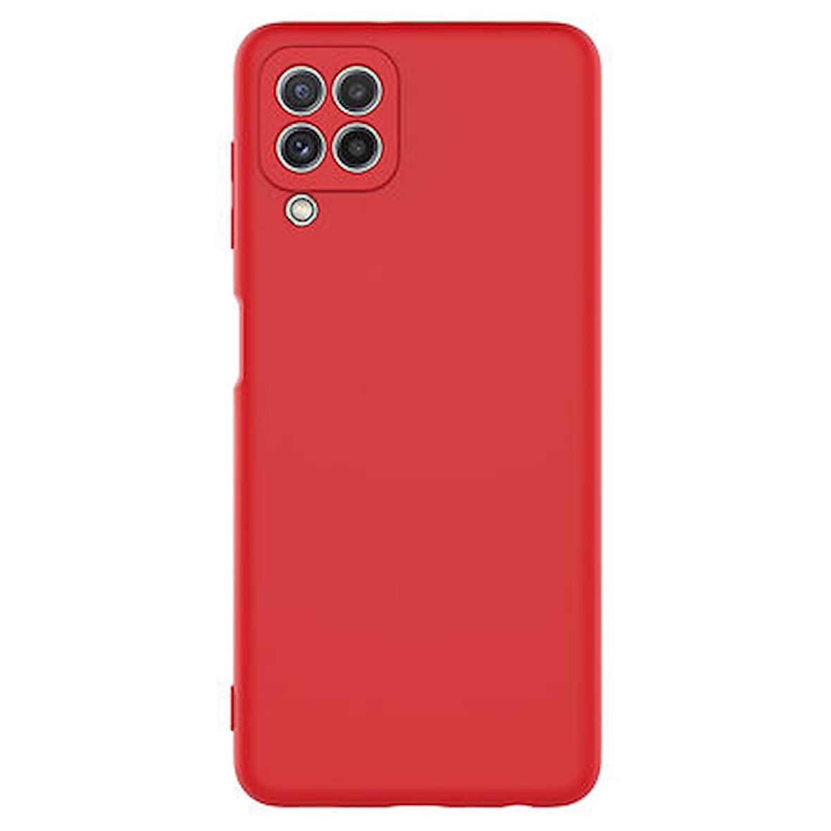 Samsung Galaxy A22 4G Kılıf Kılıf İçi Kadifeli Esnek Kadifon Lansman Premium Silikon Kılıf