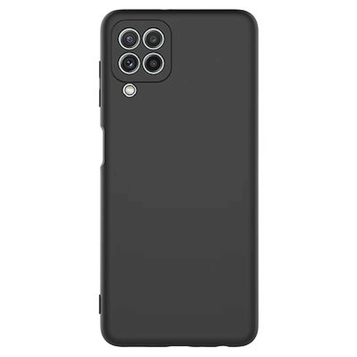 Samsung Galaxy A22 4G Kılıf Kılıf İçi Kadifeli Esnek Kadifon Lansman Premium Silikon Kılıf