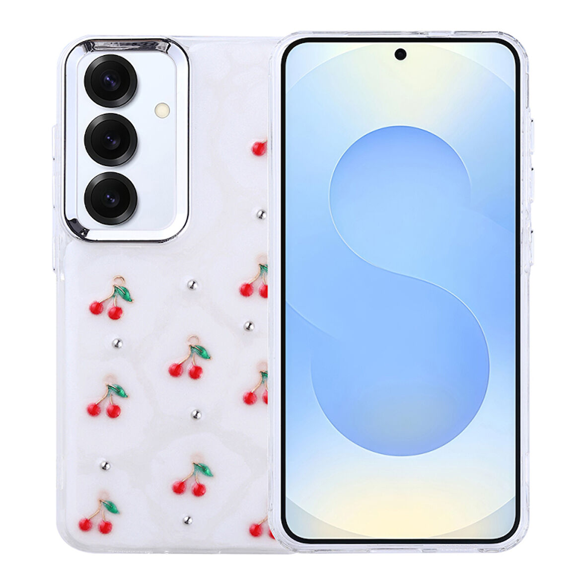 Samsung Galaxy S25 Plus Uyumlu Şık Mini Figürlü Ucay Premium Sert Silikon Kapak