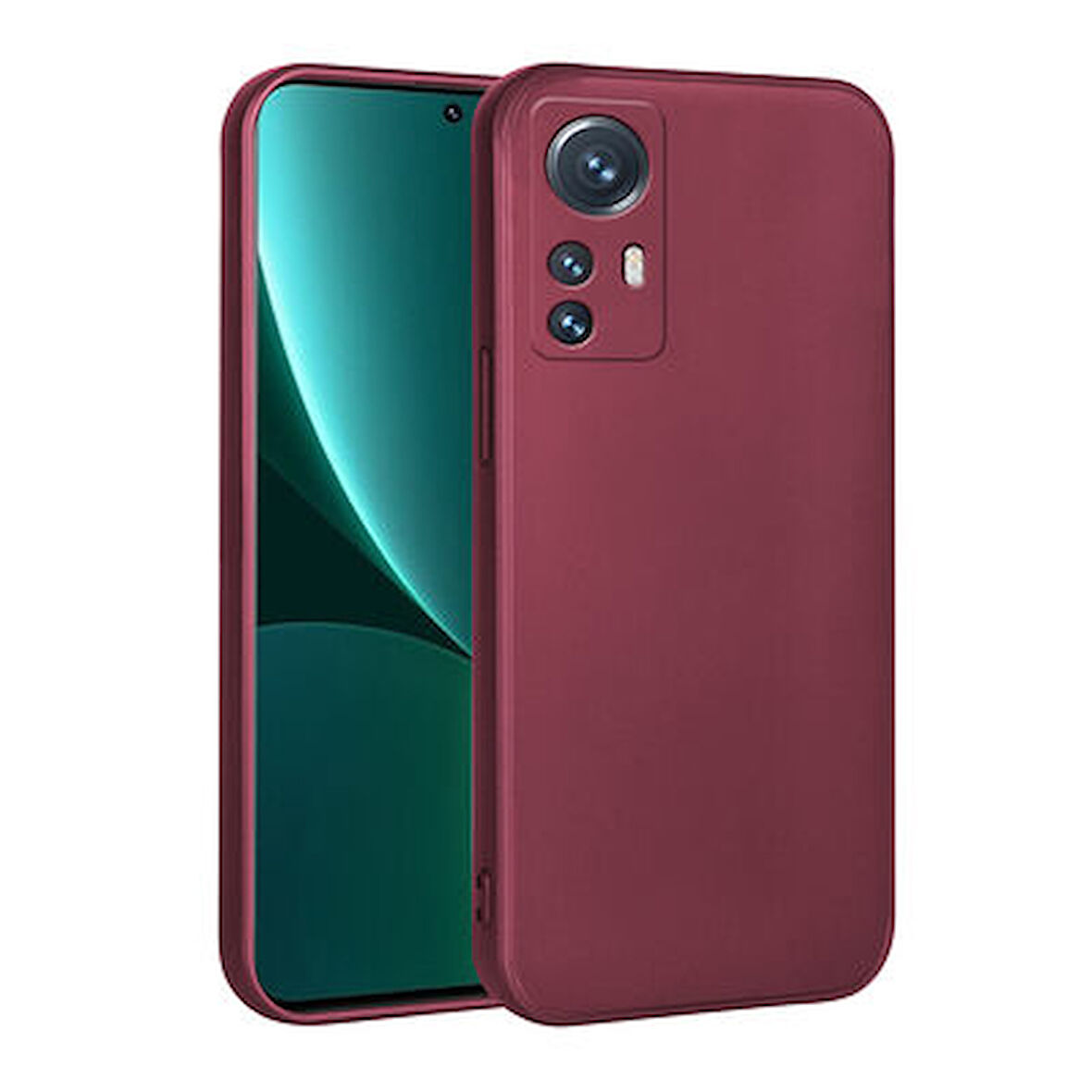 Xiaomi Mi 12 Lite İle Uyumlu Kılıf Esnek Leger Silikon Kapak