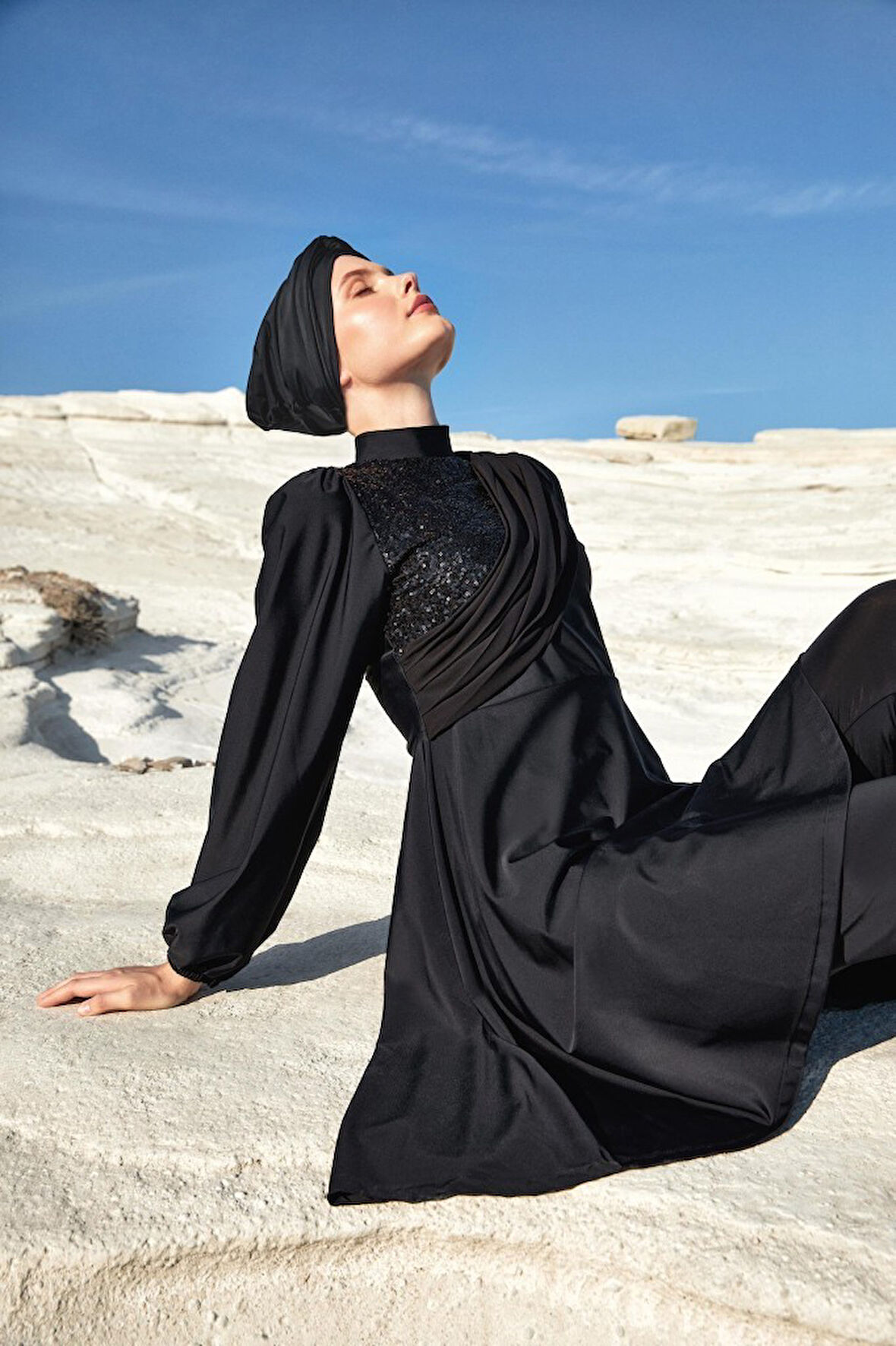 Adasea 251125 Salome Tam Boy Tasarım Tesettür Mayo