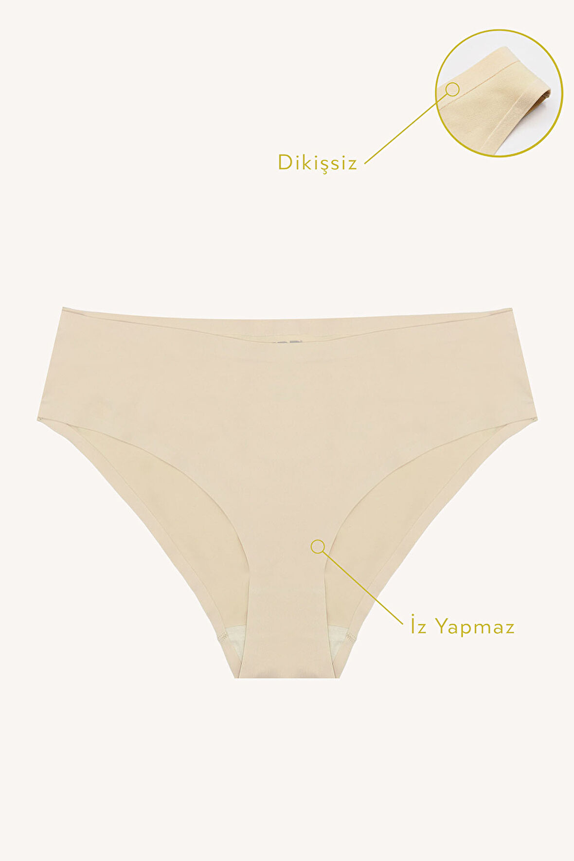 iShe Ten Rengi İz Yapmaz Slip Külot NBB1904