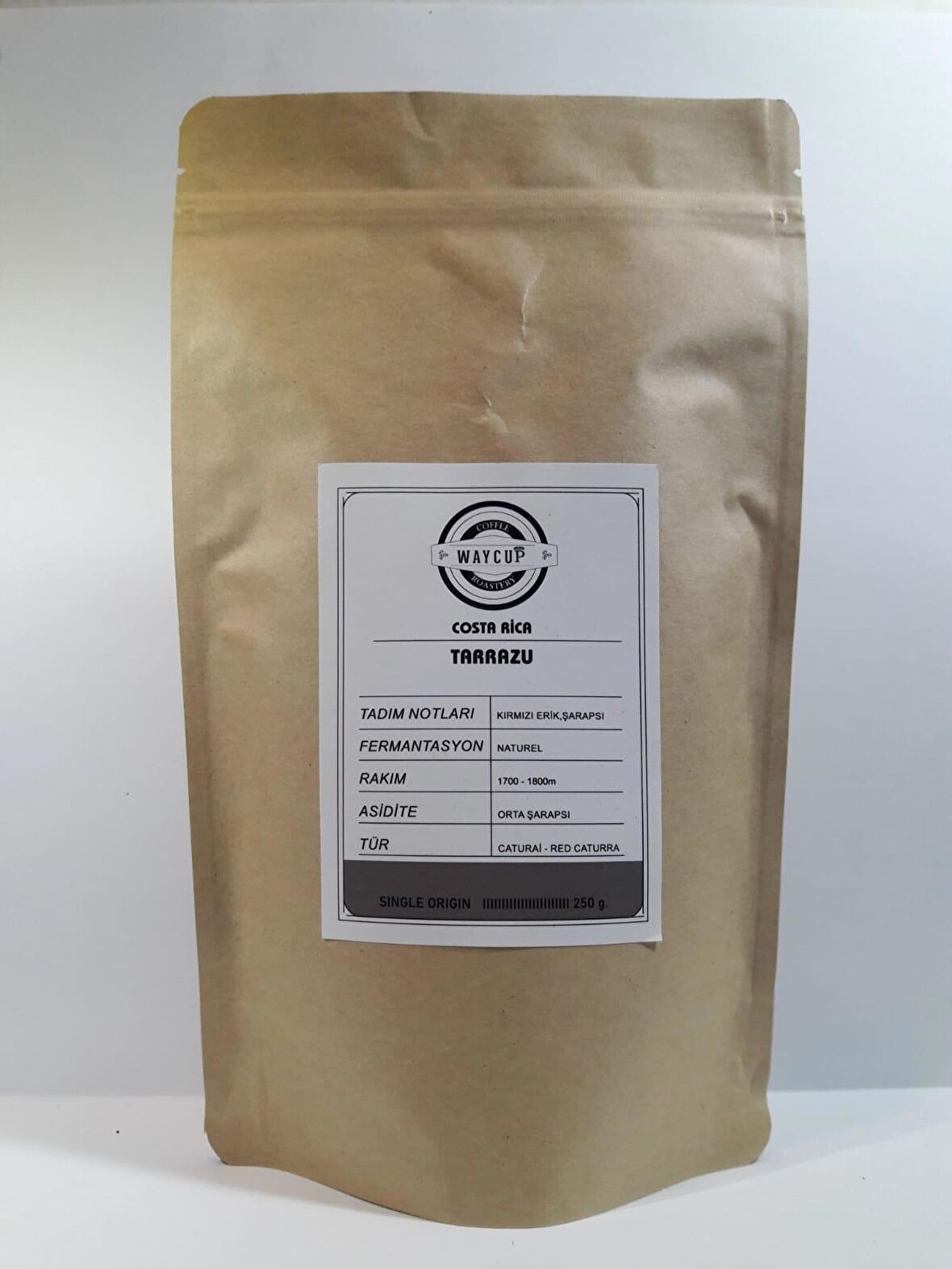 Waycup Coffee Costa Rica Tarrazu Çekirdek Kahve 1000gr