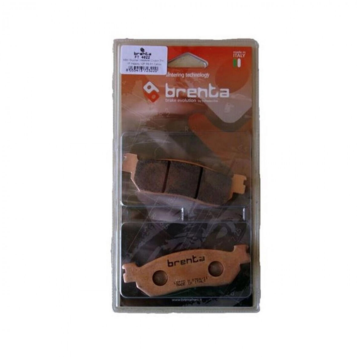 Brenta Sinter Metal Fren Balata Ft 4022 Arka X-max 250 2014 Öncesi X-cıty 250 X-max 400 2015 (146. -