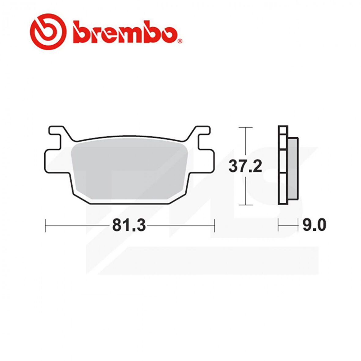 Brembo Sinterli Fren Balatası 07064xs Forza 250 Benellı Trk 502 Forza 300 Sh 300 287 415