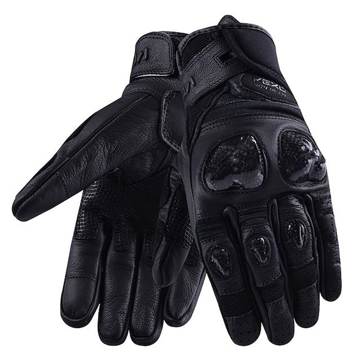 Vexo Gp Tech Pro Aır Yazlık Deri Eldiven Siyah 2X-LARGE