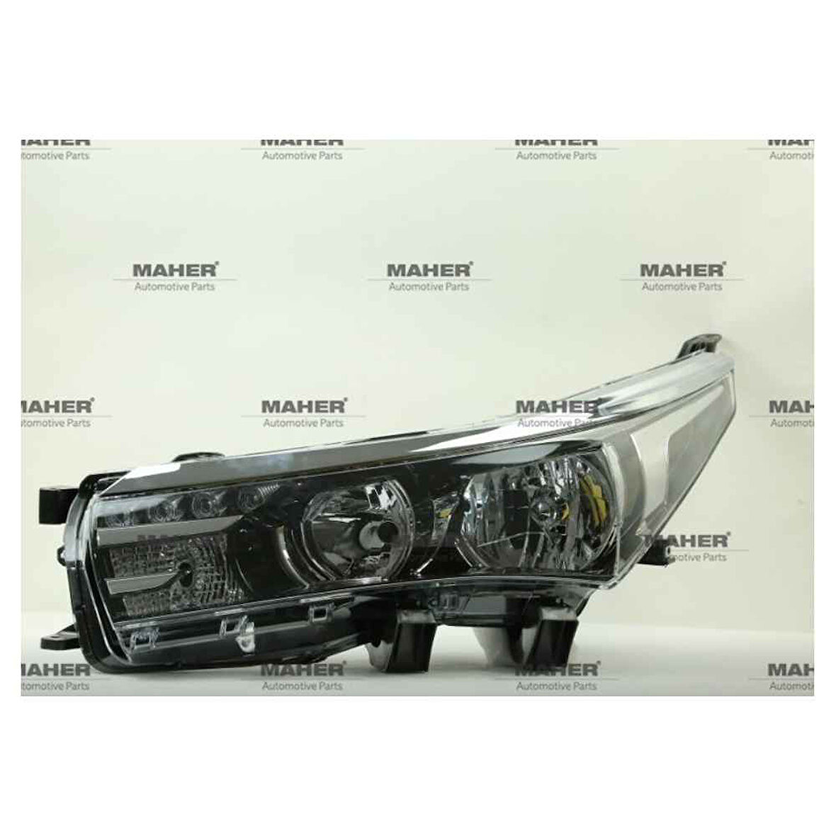 FAR COROLLA 13-15 MOTORLU LEDLİ SİYAH SOL