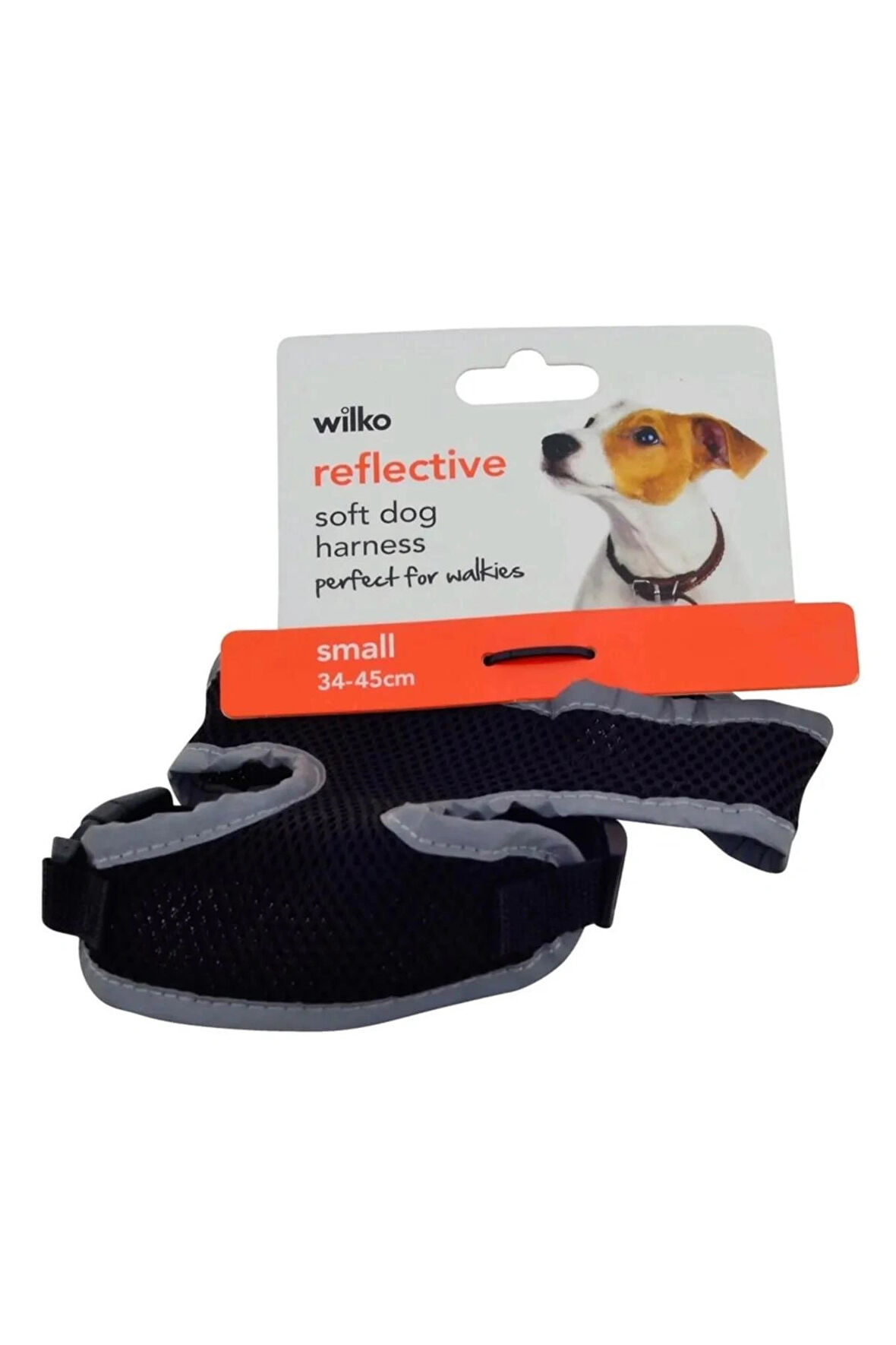 wilko Yumuşak Reflective Köpek Göğüs Tasması Small 34-45cm