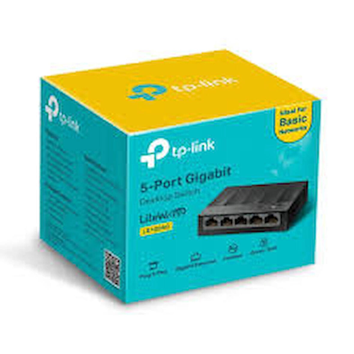 Tp-Link LS1005G 5-Port 10/100/1000Mbps Desktop Switch