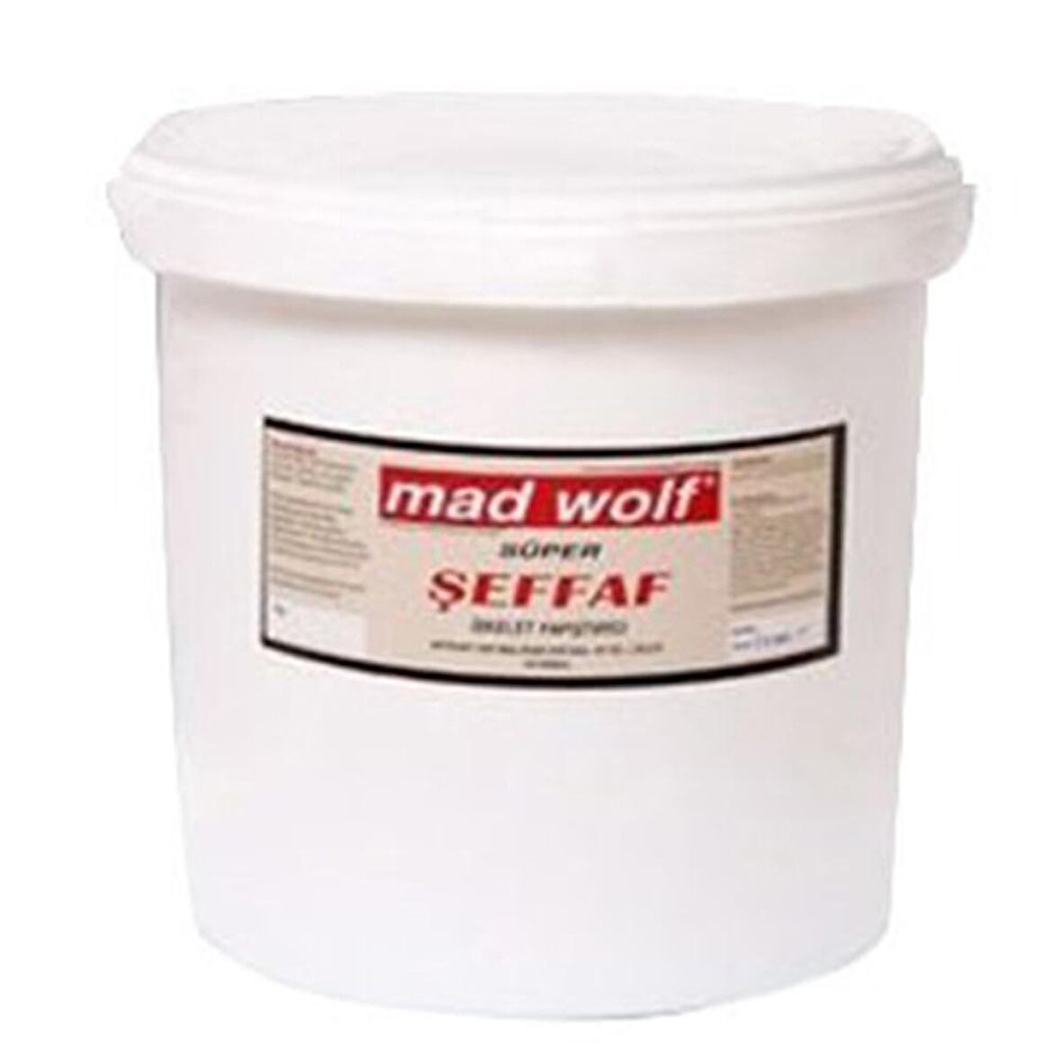 MAD WOLF SÜPER ŞEFFAF İSKELET TUTKALI 18 KG