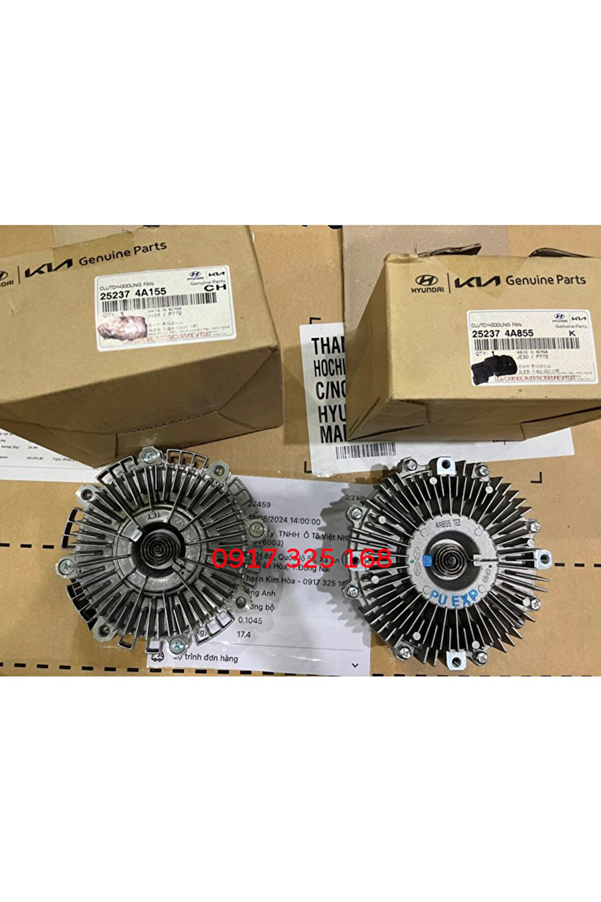 252374A155 Fan Termığı H-100 Kamyonet ORJİNAL MOBİS