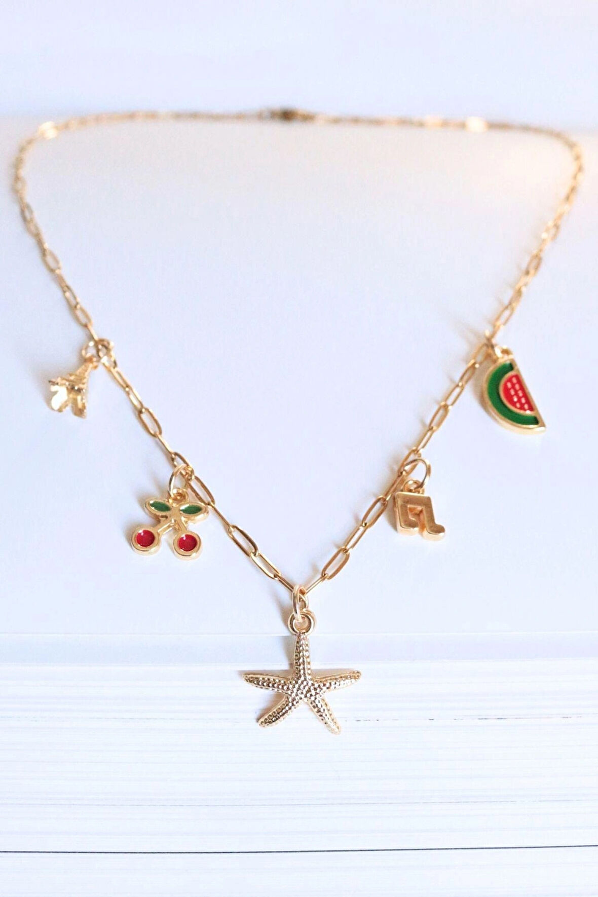 Cherry Charm Kolye