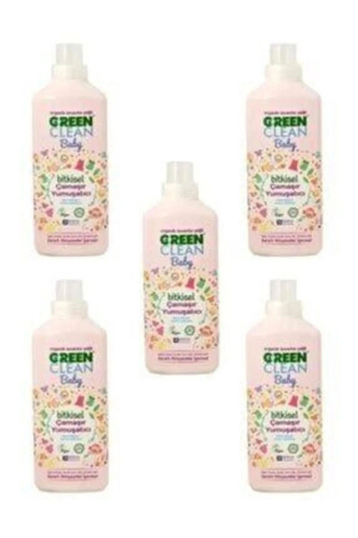 Green Clean Organik Biberon Emzik Temizleyici 500 ml + 2 Li Set+baby Bitkisel Leke Çıkarıcı 1000 ml 2 Li Set