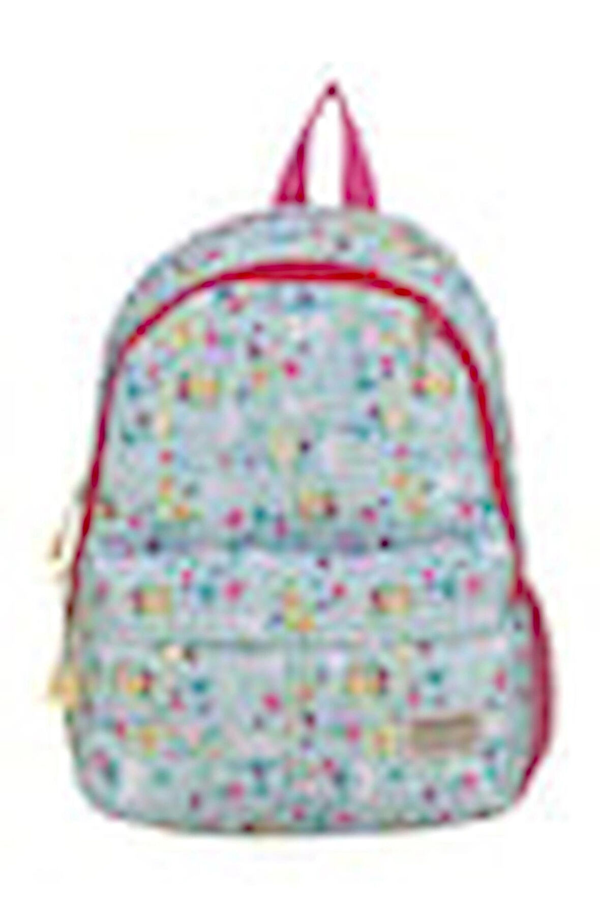 Relaxion Tavşan Desenli Kız Çocuk 3'lü Okul Seti İlkokul Çantası Beslenme Çantası Kalemlik