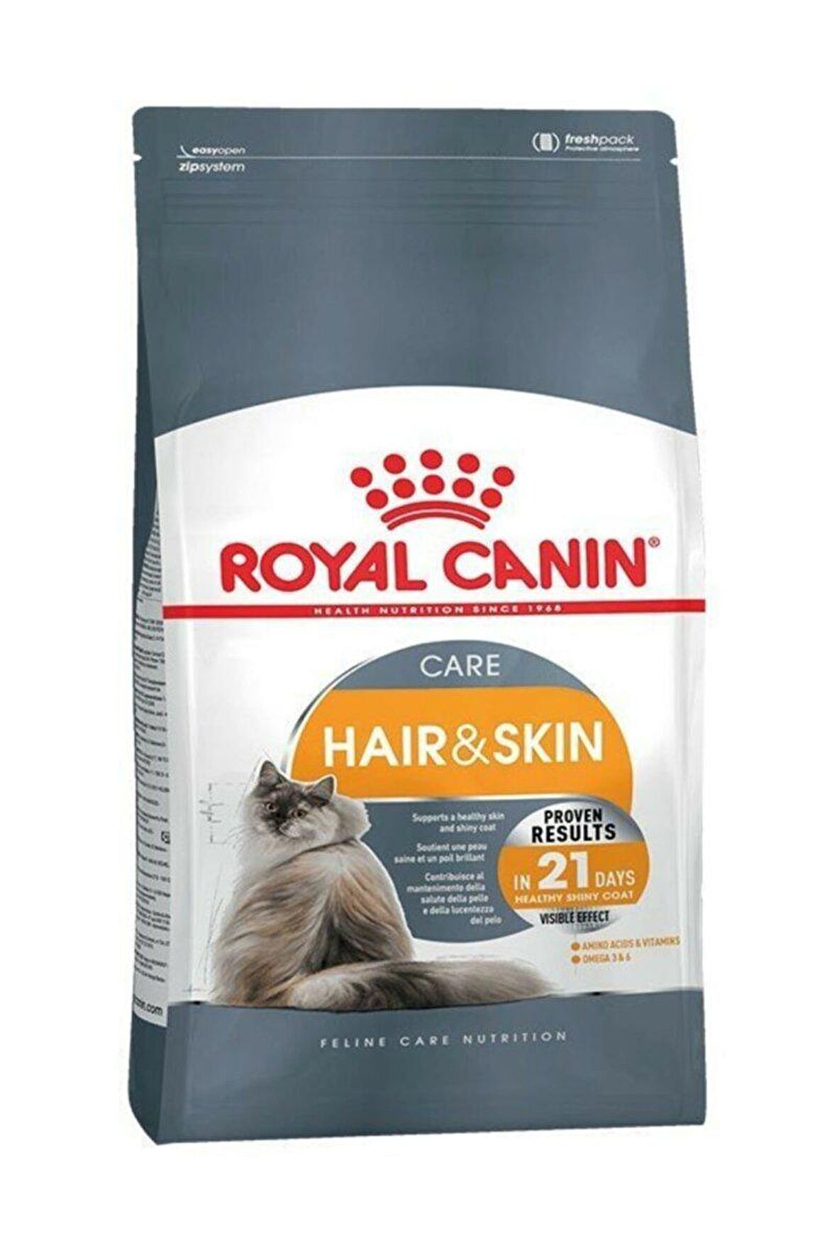 Royal Canin Hair&Skin Deri Ve Tüy Sağlığı İçin Yetişkin Kuru Kedi Maması 4 Kg