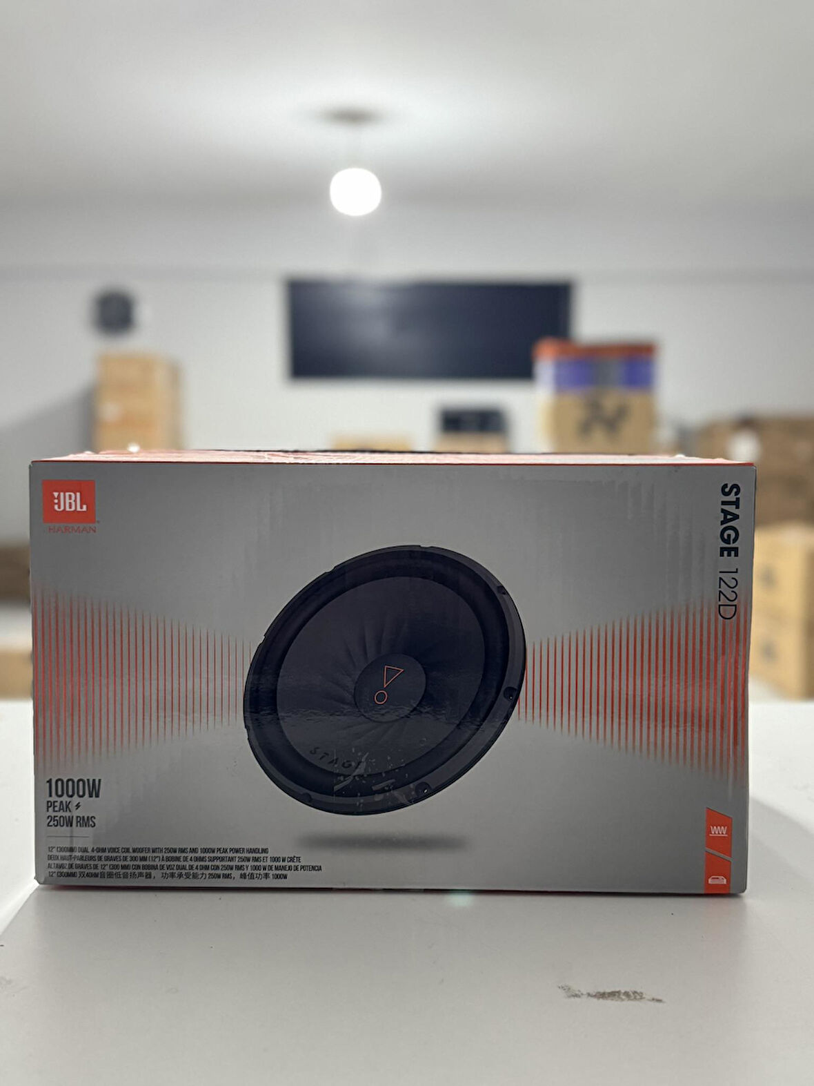 JBL STAGE 122D 30CM SUBWOOFER 1000WATT 250RMS