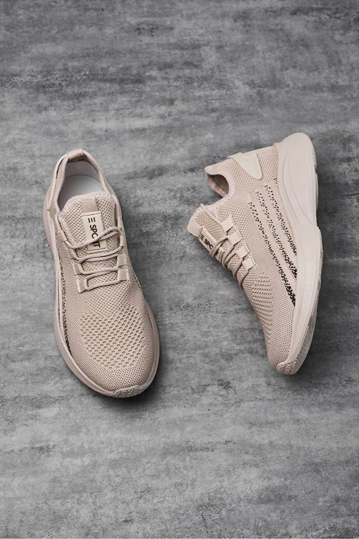 BEJ Unisex Yürüyüş Hafif Triko Ayakkabı