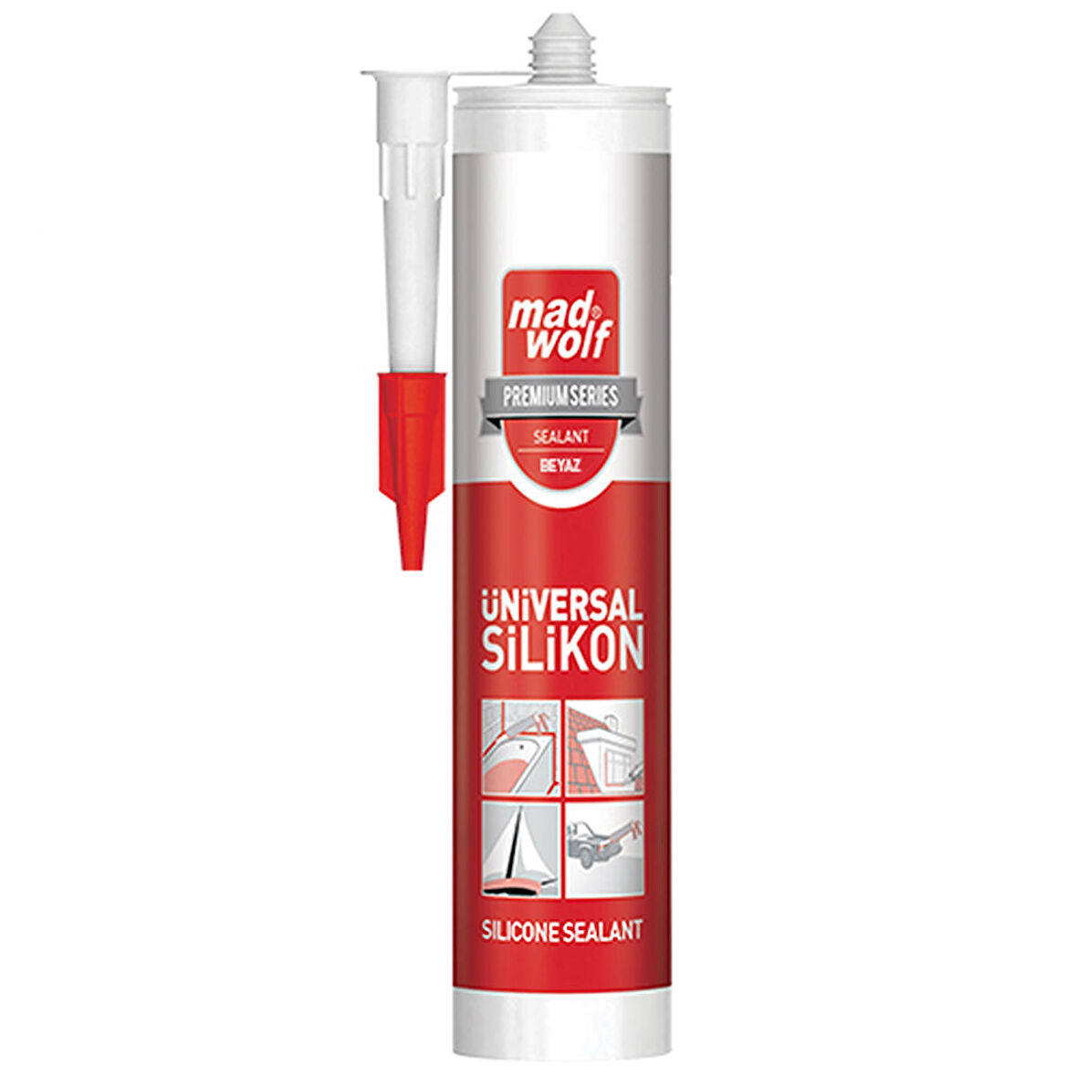 310 ML SİLİKON BEYAZ