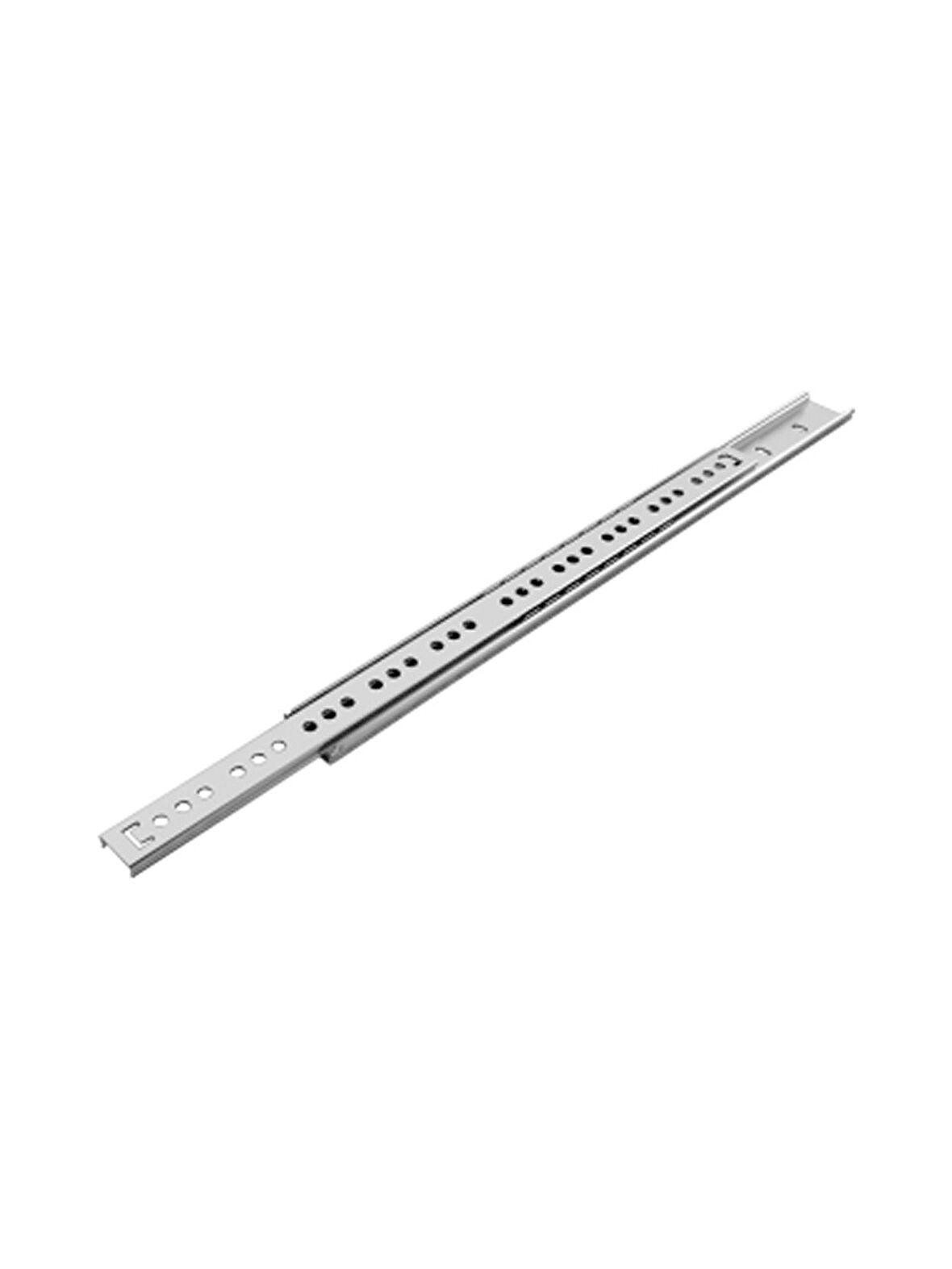 YENİLER 27 mm * 30 cm TEK AÇILIM İNCE BİLYALI ÇEKMECE RAYI