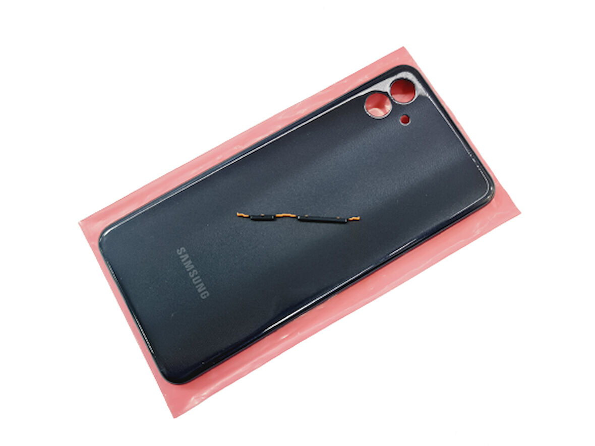 Tkgz Samsung Galaxy A04 KASA Arka Pil Batarya Kapağı SİYAH