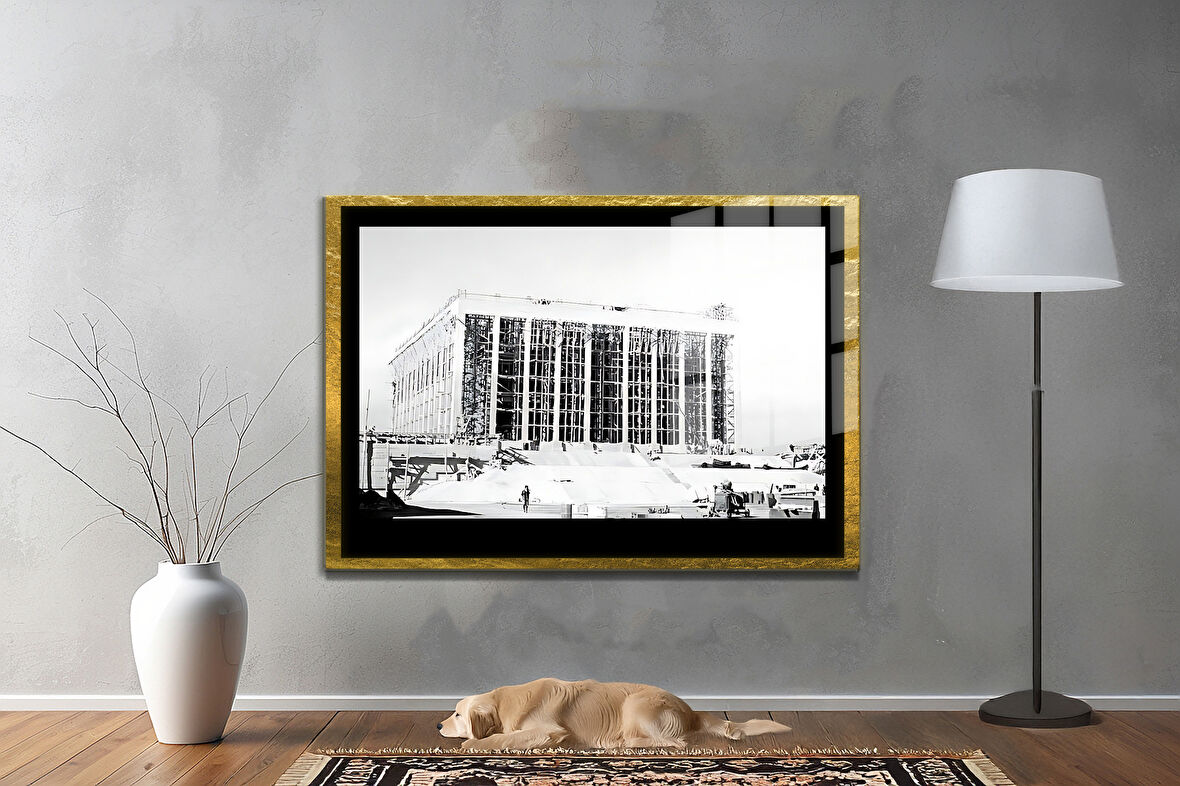 Gazi Mustafa Kemal Atatürk ÖZEL SERİ^# Miyrem  Design Cam Tablo Model: 377