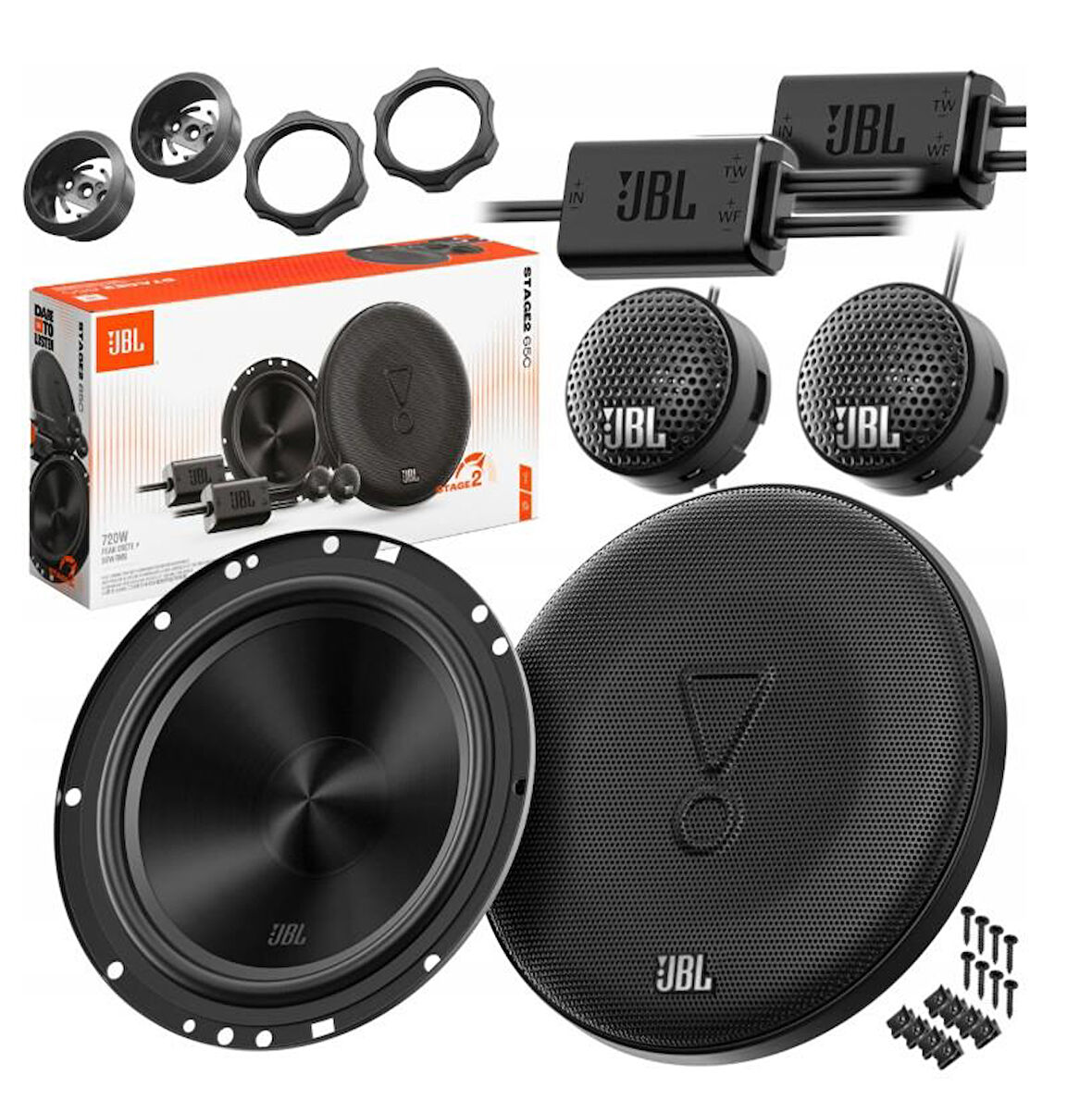 JBL STAGE 2 65C 16CM COMPONENT MİD TAKIMI