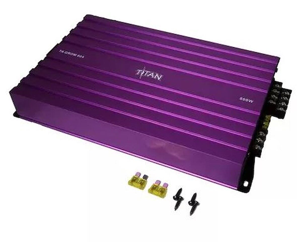 MAGİCVOİCE TITAN-804 4 KANAL MAX 1600 WATT OTO AMFİ-ANFİ