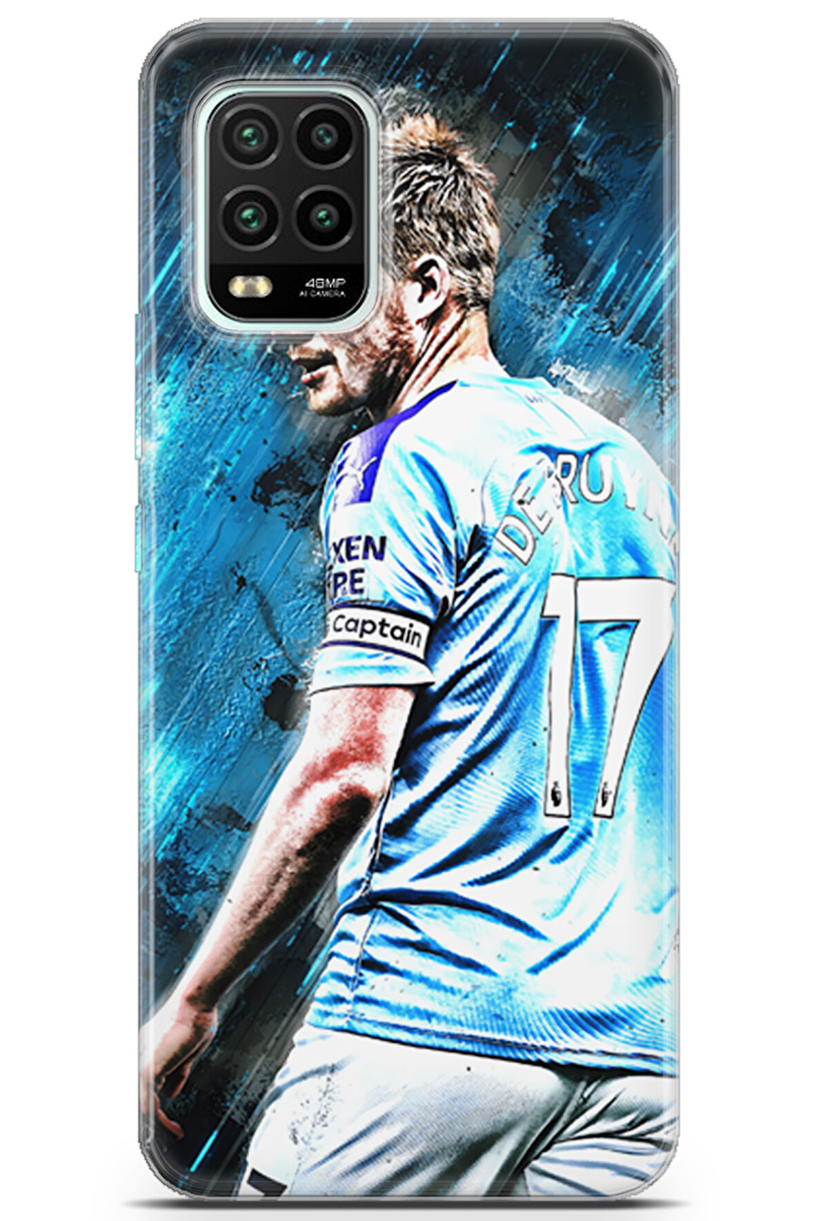 Xiaomi Mi 10 Lite uyumlu Futbol 8 Ultra HD Kevin De Bruyne