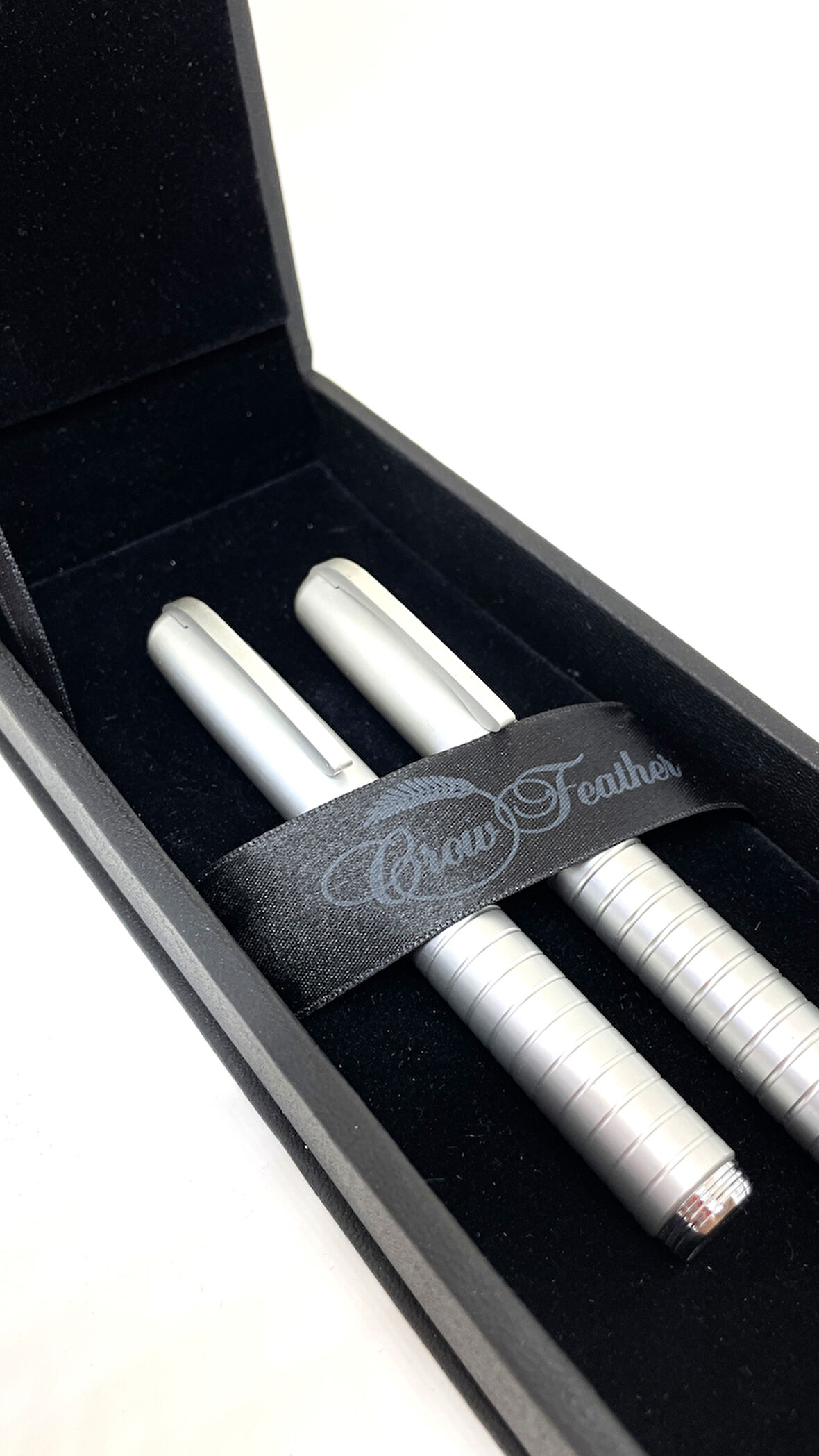 Premium Dolma ve Roller Kalem, Deri Kutuda