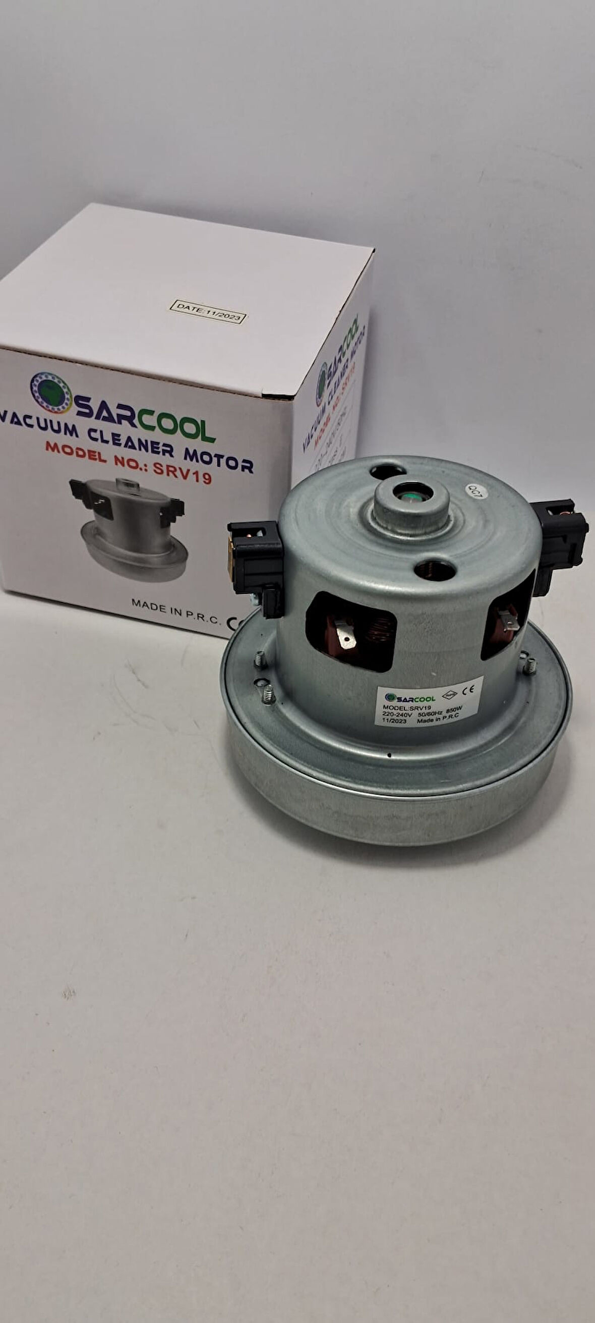 SÜPÜRGE MOTORU SRV19 850 W FNTM CNTI SUNY ELEKTİRİK SÜPÜRGESİ YEDEK PARÇA