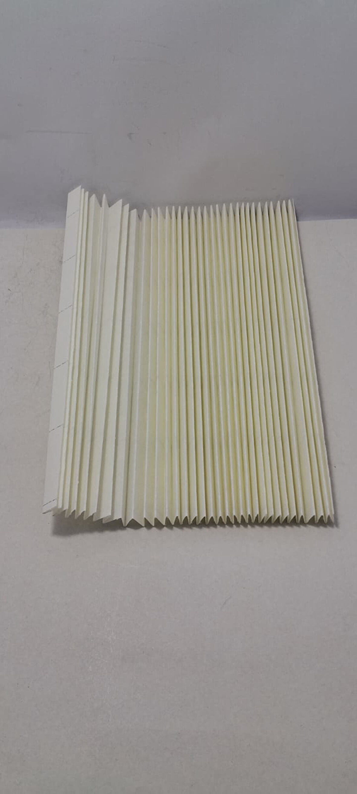 ÜNIVERSAL HEPA FİLTRE KAĞIDI 2 MM 30 PİLE  AKORDİON 10049860