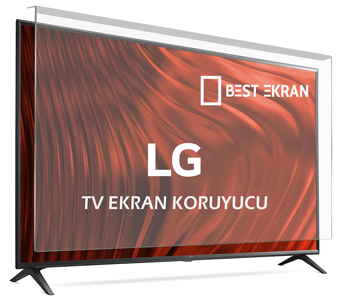 LG 75QNED86A6A TV EKRAN KORUYUCU - LG 75" inç QNED KIRILMAZ Smart led TV Koruyucu