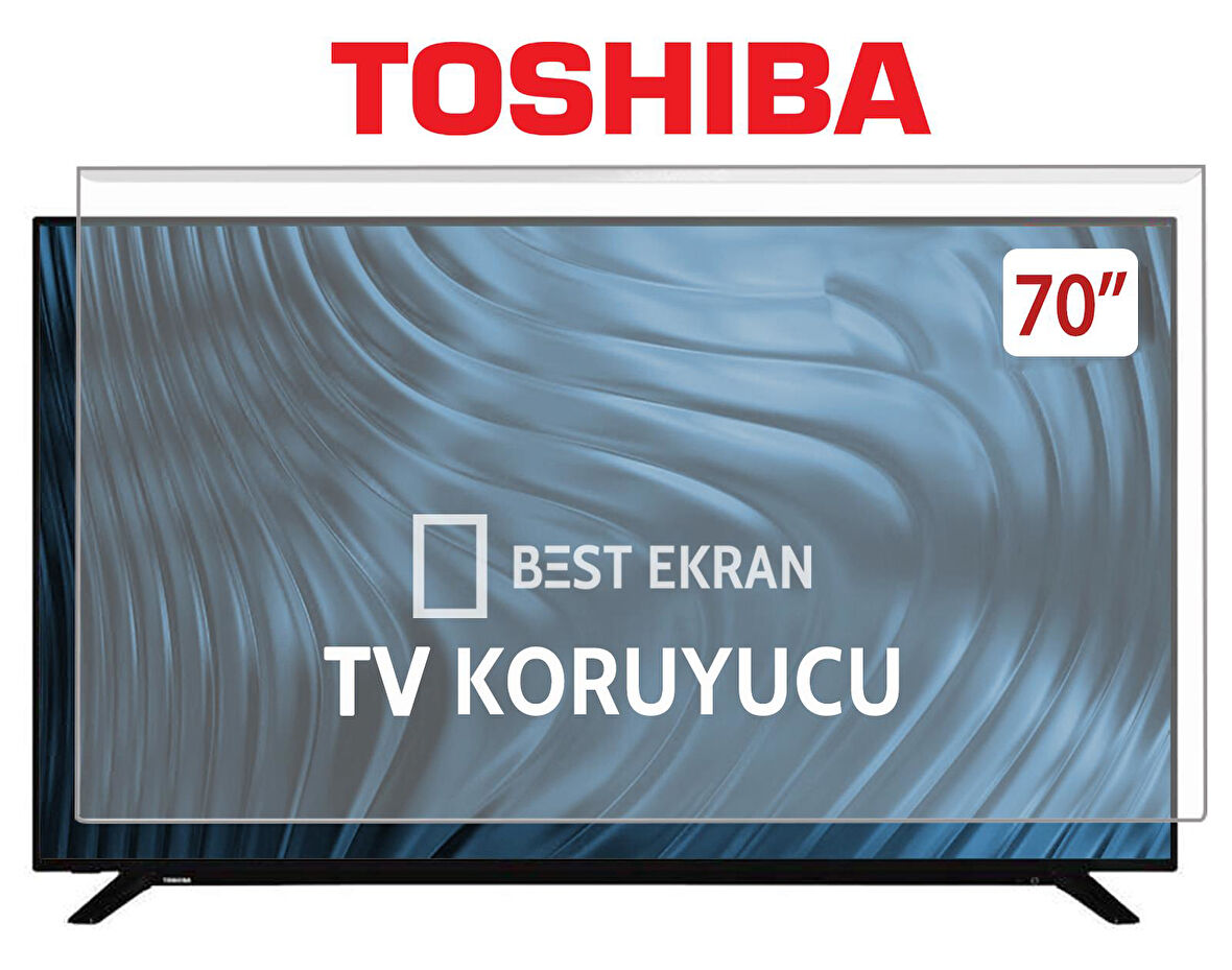 Toshiba 70" inç 177 Ekran Smart O-led Qled 4K-8K Android smart Tv Ekran Koruyucu 