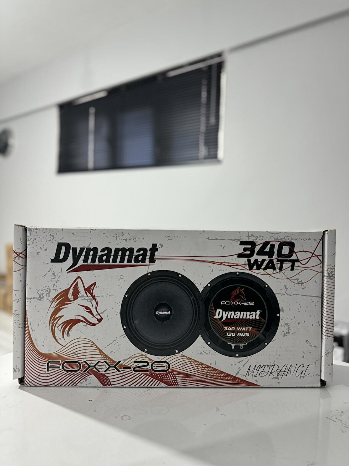 DYNAMAT FOXX-20 20CM MİDRANGE HOPARLÖR TAKIMI