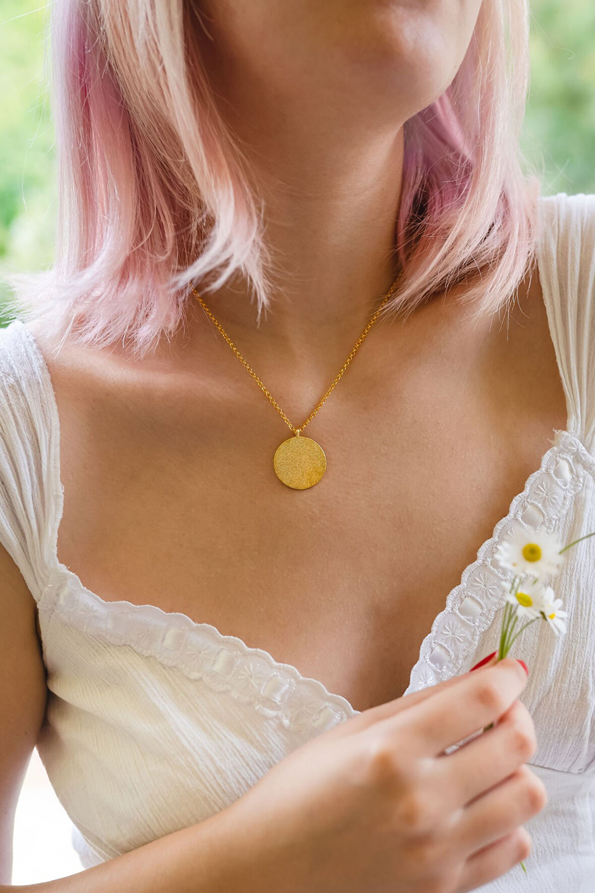 Circle Kolye Gold