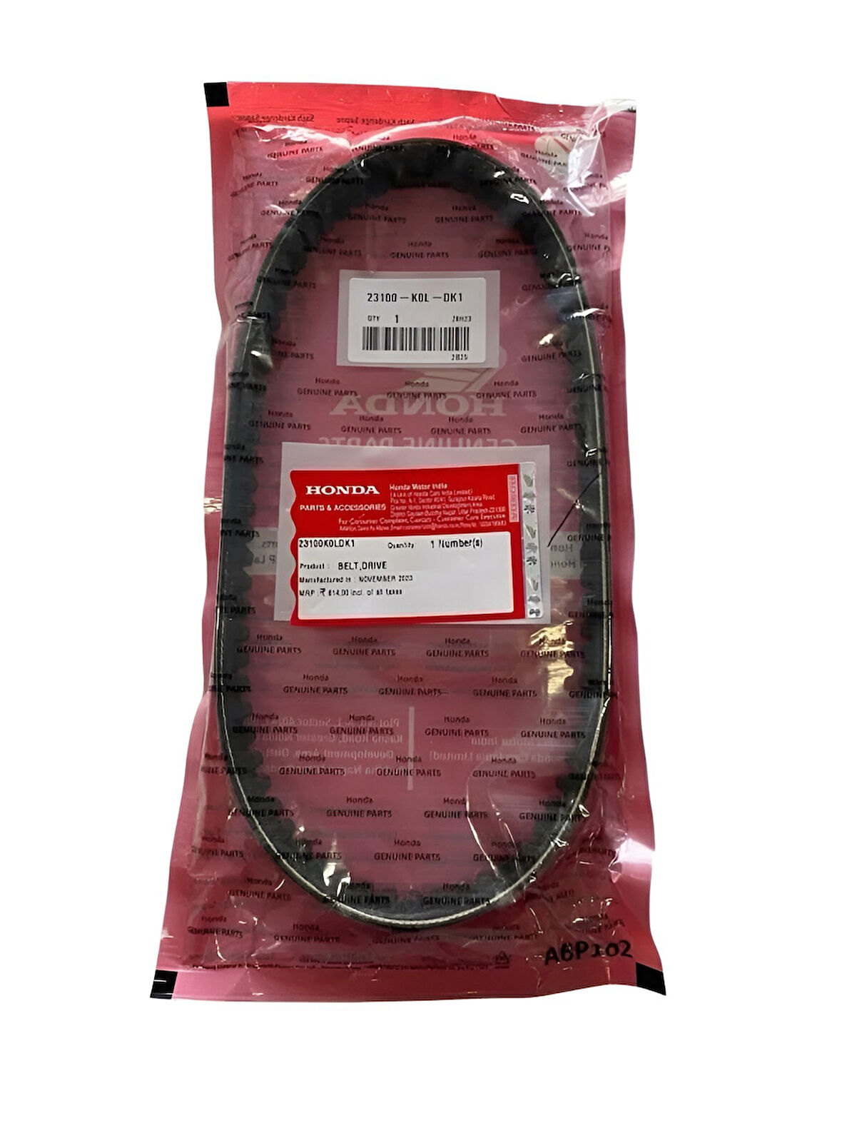 Honda Yeni Activa 125 i Deluxe Varyatör Kayışı Orjinal Tahrik Kayış 2023 -2025 Arasmoto