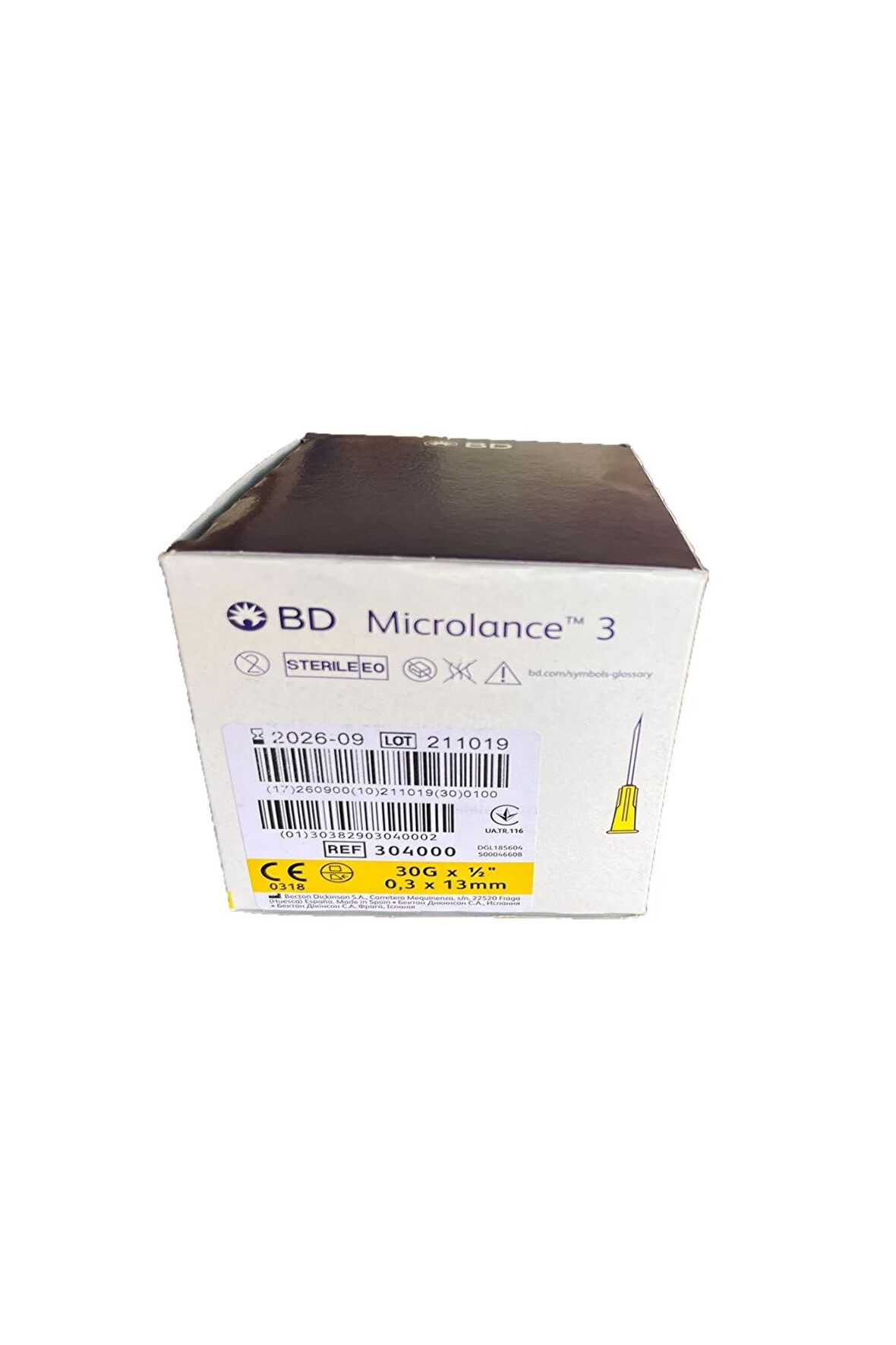 Mıcrolance Mezoterapi Iğnesi 30g 0,3 X 13mm (100 Adet)