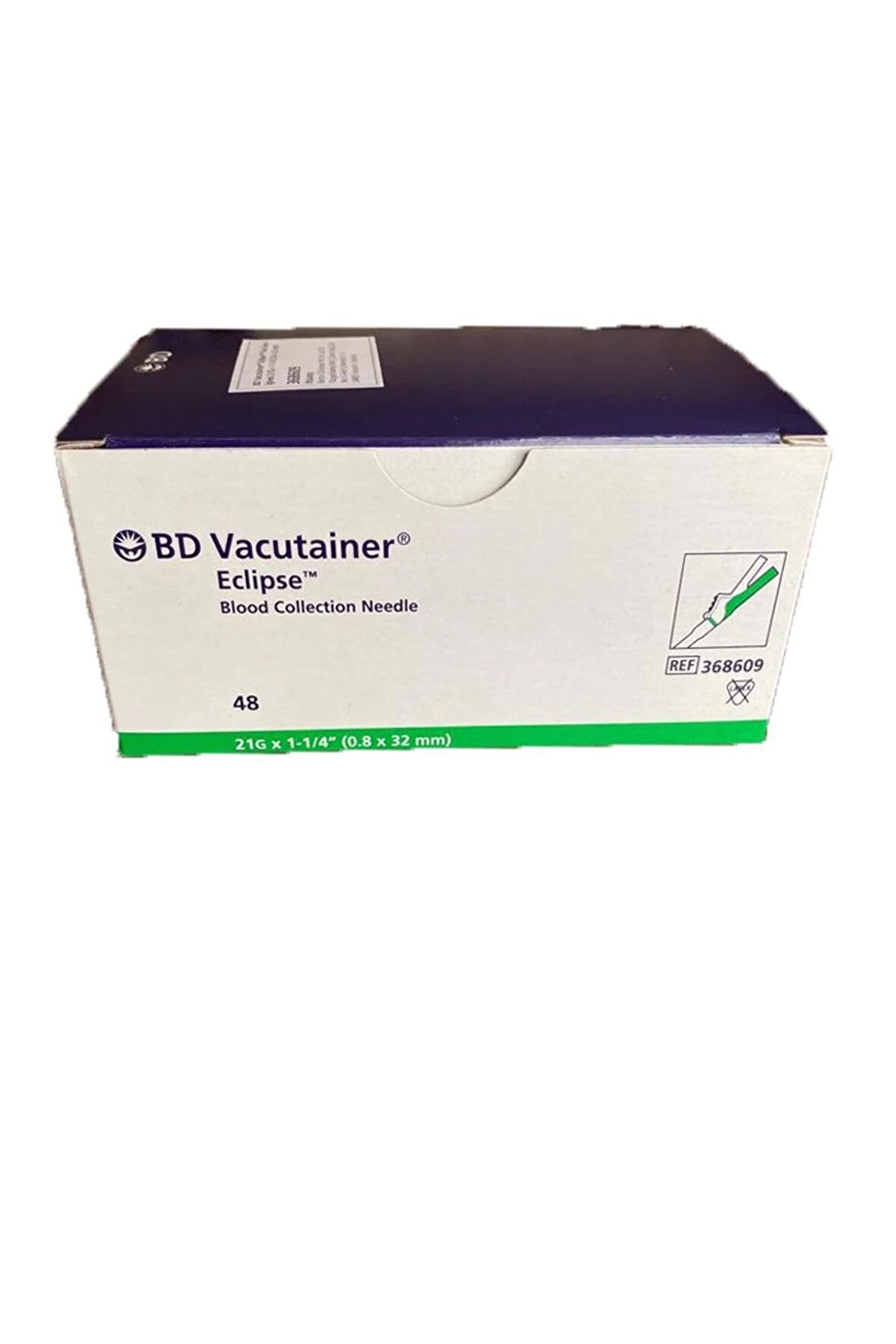 Vacutainer Eclipse Kan Alma Iğne Ucu 21g X1-1/40.8 X 32mm 48 Adet