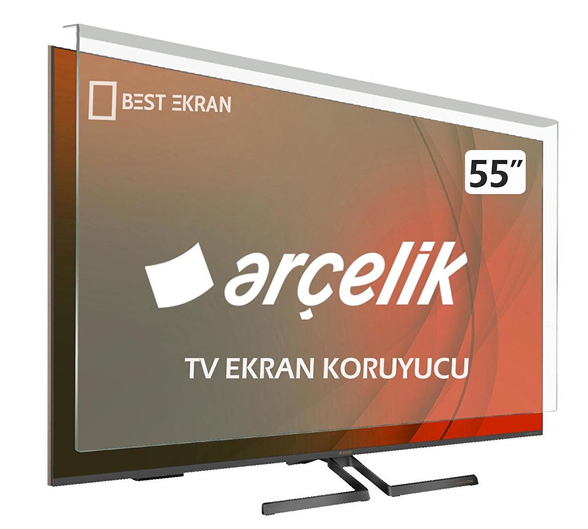 Arçelik A55Q990AY Tv Ekran Koruyucu - Arçelik 55" inç IMPERIUM 9 Serisi QLED A55 Q 990 AY
